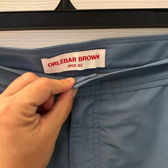 ORLEBAR BROWN
Setter Tape Stripe Swimshorts Blue - Picture 4 of 4